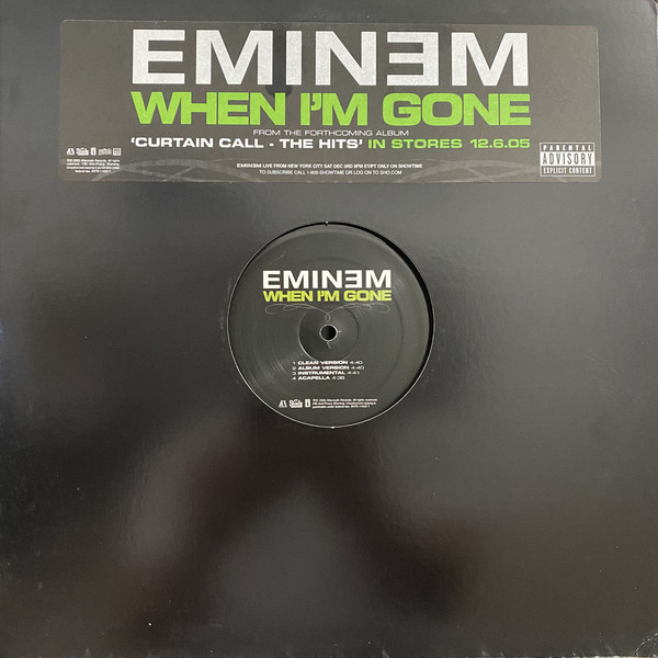 Eminem - When I'm Gone (12")
