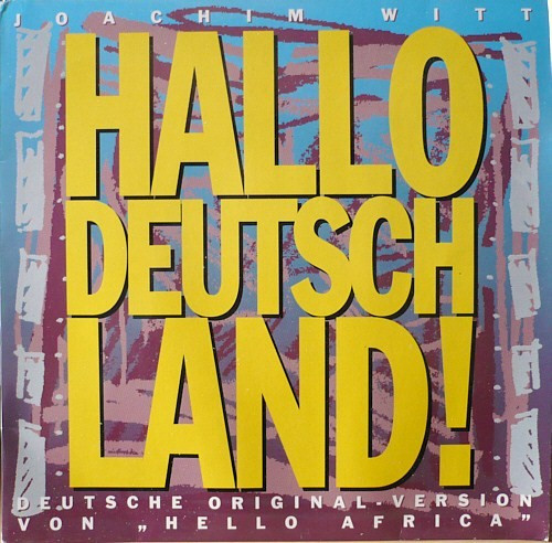 Joachim Witt - Hallo Deutschland (12")