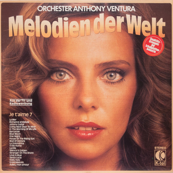 Orchester Anthony Ventura - Melodien Der Welt (Je T'aime 7) (LP, Album)