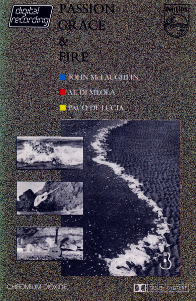 John McLaughlin, Al Di Meola, Paco De Lucía - Passion, Grace & Fire (Cass, Album)