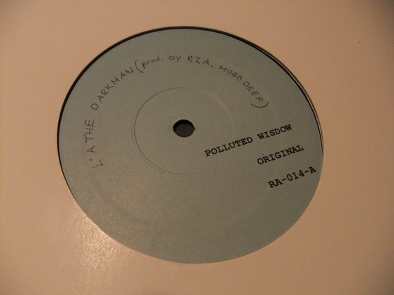 LA The Darkman - Polluted Wisdow / A Good Nigga (12", Unofficial)