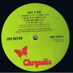 Leo Sayer - Just A Boy (LP, Album) - Afbeelding 3