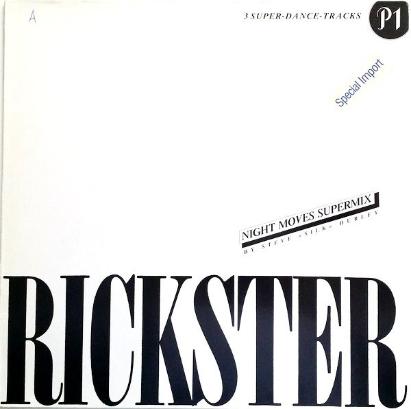 Rickster - Night Moves (12", Maxi)