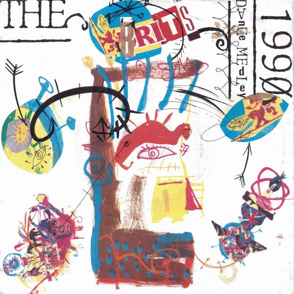 Various - The Brits 1990 (Dance Medley) (7", Single, P/Mixed, Inj)