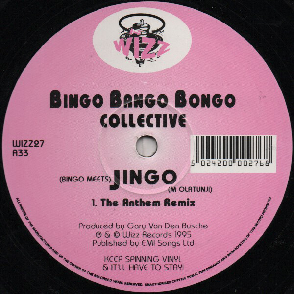 Bingo Bango Bongo Collective - (Bingo Meets) Jingo (12")