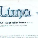 Sol@Luna - Es Ist Voller Sterne (12")