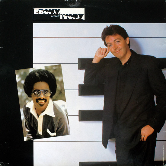 Paul McCartney - Ebony And Ivory (12", Single)