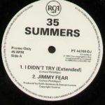 35 Summers - I Didn't Try (12", Single, Promo)