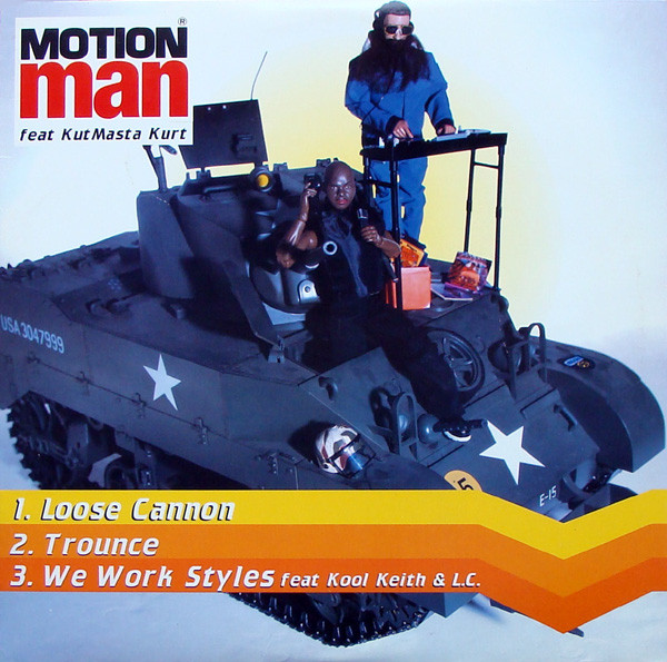 Motion Man featuring Kut Masta Kurt - Loose Cannon (12")