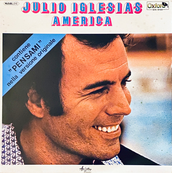 Julio Iglesias - America (LP, Album)