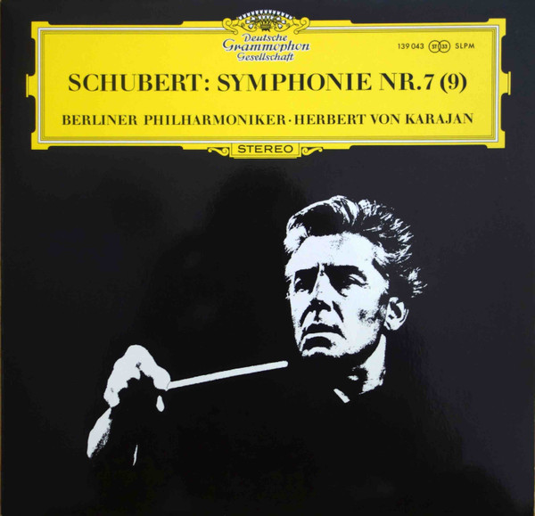 Schubert* - Berliner Philharmoniker, Herbert von Karajan - Symphonie Nr. 7 (9) (LP)