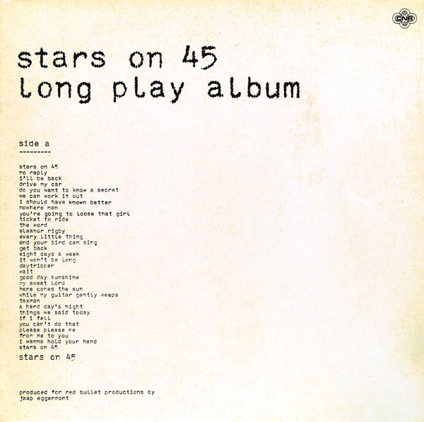 Stars On 45 - Long Play Album (LP, Album)