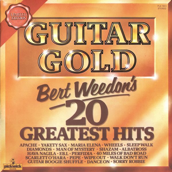 Bert Weedon - Guitar Gold - Bert Weedon's 20 Greatest Hits (LP, Comp)