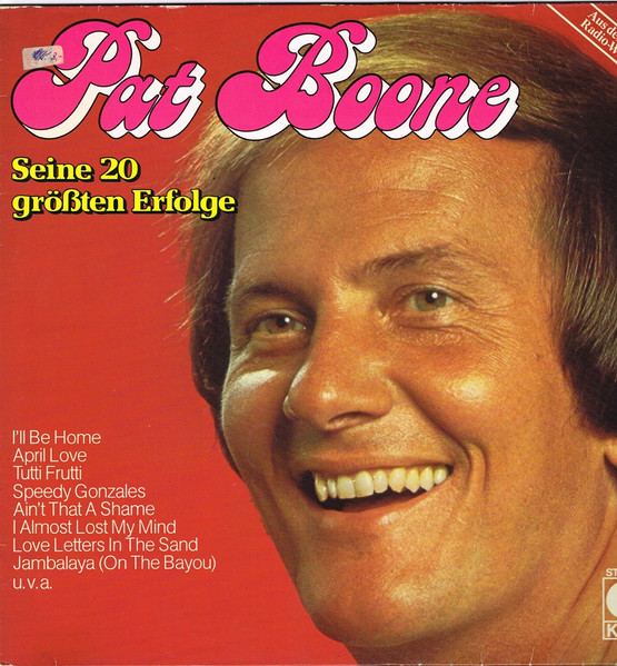 Pat Boone - Seine 20 Größten Erfolge (LP, Comp)