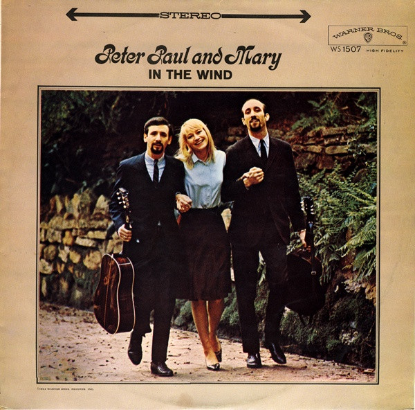 Peter, Paul & Mary - In The Wind (LP, Album)