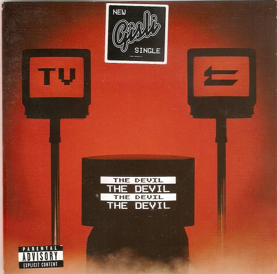 Gisli (2) - TV = The Devil (7", Single, Red)