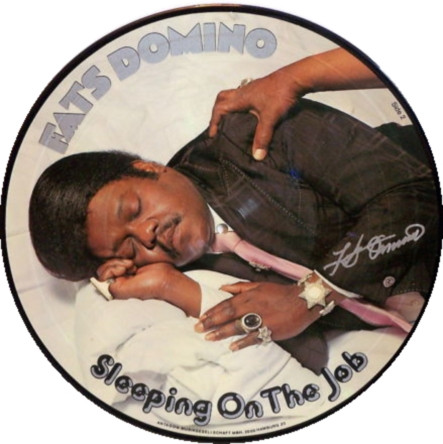 Fats Domino - Sleeping On The Job (LP, Album, Pic)