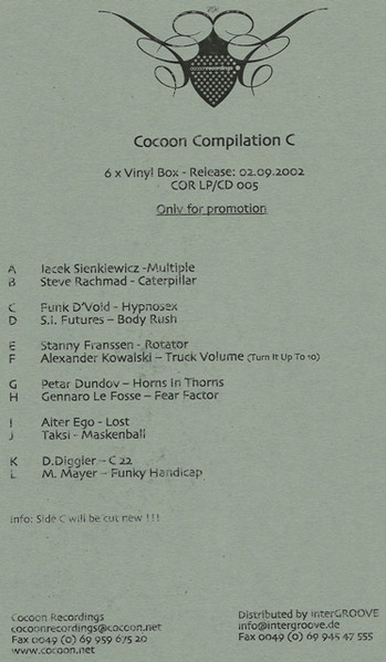 Various - Cocoon Compilation C (6x12", Promo + Box, Comp, Ltd)