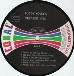 Buddy Holly - Buddy Holly's Greatest Hits (LP, Comp, RE) - Afbeelding 4