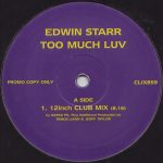 Edwin Starr - Too Much Luv (12", Promo)