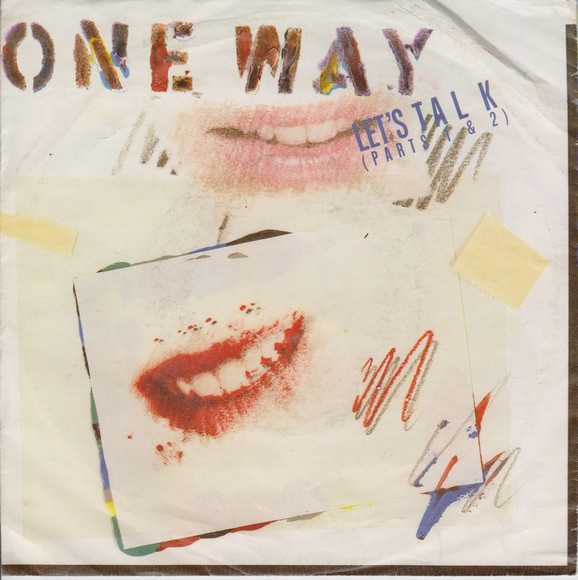One Way - Let's Talk (Parts 1 & 2) (7", Single)
