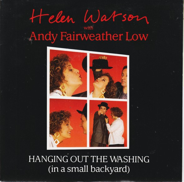 Helen Watson With Andy Fairweather-Low - Hanging Out The Washing (In A Small Backyard) (7")