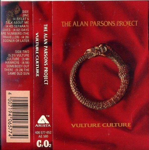 The Alan Parsons Project - Vulture Culture (Cass, Album)