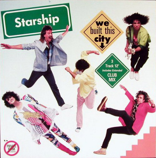 Starship (2) - We Built This City (12")