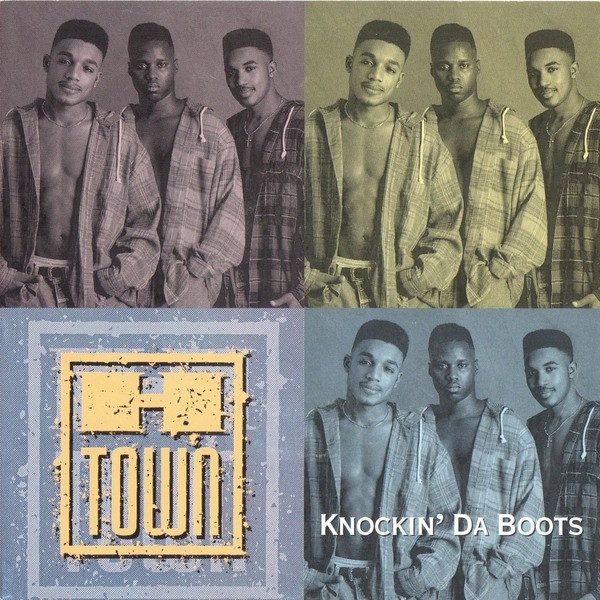 H-Town - Knockin' Da Boots (7", Single)