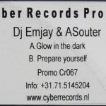 Dj Emjay* & ASouter* - Glow In The Dark (12", Promo)
