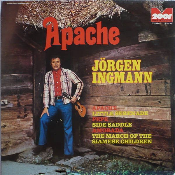 Jörgen Ingmann* - Apache (LP, Album, RE)