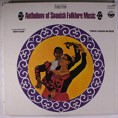 Various - Anthology Of Spanish Folklore Music (Box, Comp + 4xLP)