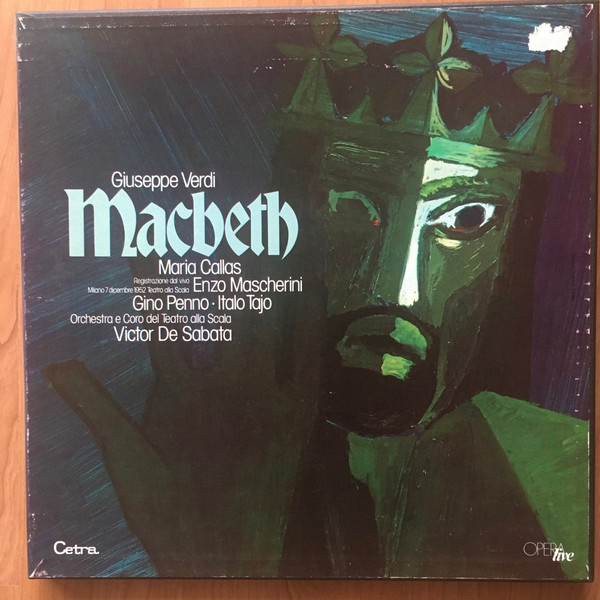 Giuseppe Verdi, Maria Callas, Enzo Mascherini, Gino Penno, Italo Tajo, Victor De Sabata - Macbeth (Box, Album + 3xLP)
