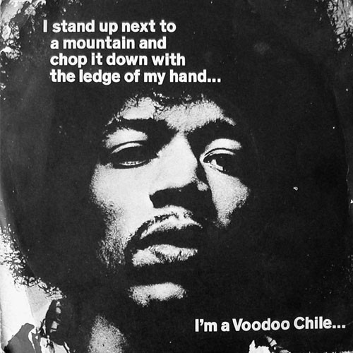 The Jimi Hendrix Experience - Voodoo Chile (7", Single)