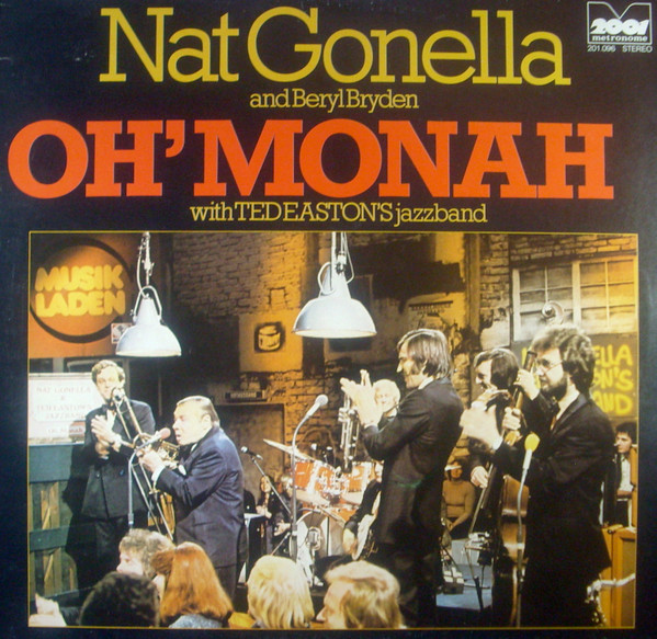 Nat Gonella And Beryl Bryden With Ted Easton's Jazzband - Oh' Monah (LP, Album, RE)