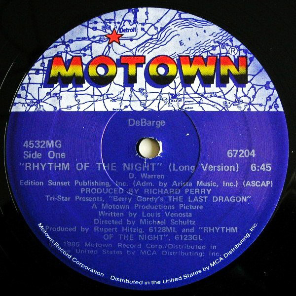 DeBarge - Rhythm Of The Night (12")