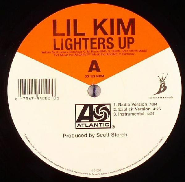 Lil' Kim - Lighters Up / Whoa (12")