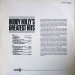 Buddy Holly - Buddy Holly's Greatest Hits (LP, Comp, RE) - Afbeelding 2