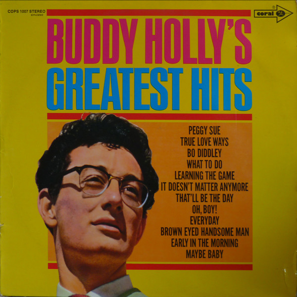 Buddy Holly - Buddy Holly's Greatest Hits (LP, Comp, RE)