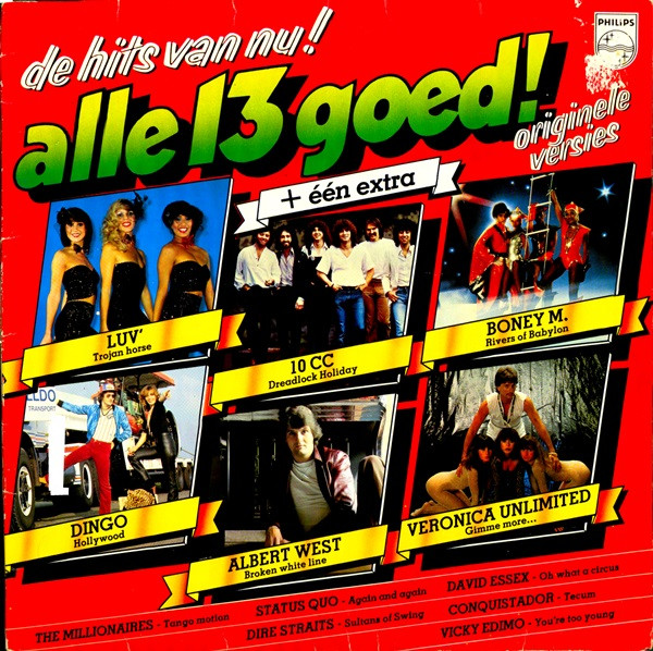 Various - Alle 13 Goed! + Een Extra (LP, Comp)