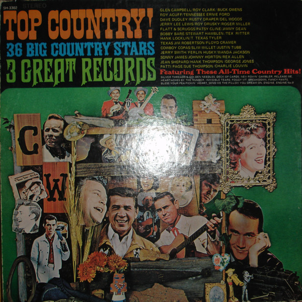 Various - Top Country! (3xLP, Comp + Box)