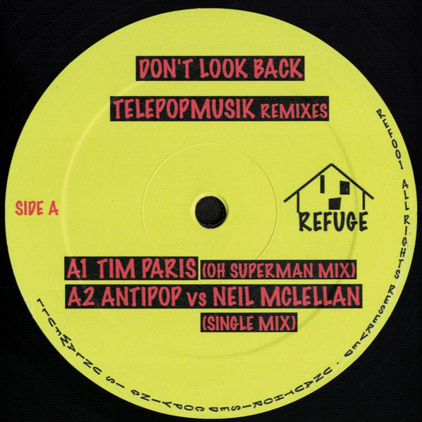 Telepopmusik* - Don't Look Back Remixes (12", Dar)