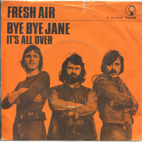 Fresh Air (22) - Bye Bye Jane (7", Single)