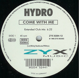 Hydro (2) - Come With Me (12")