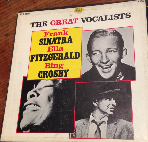 Frank Sinatra, Ella Fitzgerald, Bing Crosby - The Great Vocalists (3xLP, Comp)