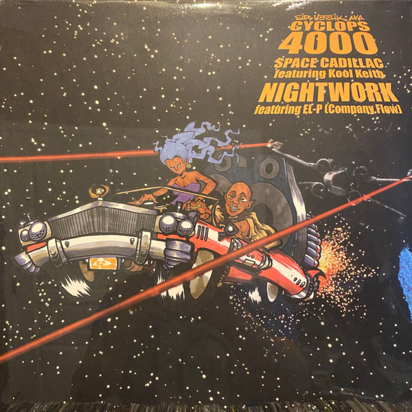 Sir Menelik AKA Cyclops 4000 - Space Cadillac / Nightwork (12")