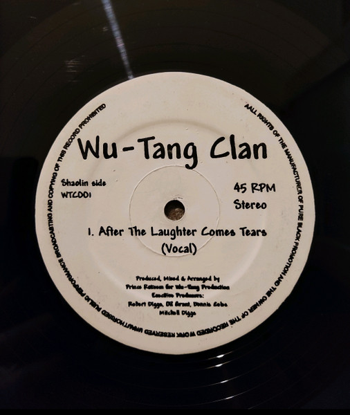 Wu-Tang Clan - After The Laughter Comes Tears (12", Unofficial)