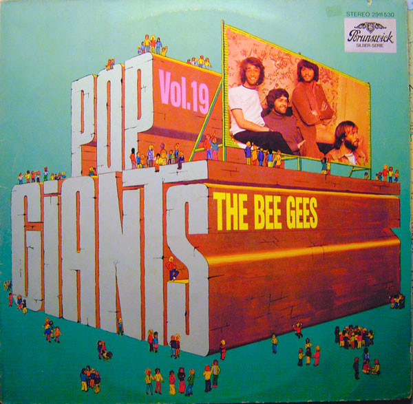 The Bee Gees* - Pop Giants, Vol. 19 (LP, Comp)