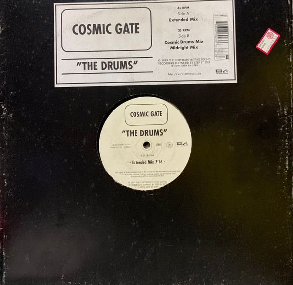 Cosmic Gate - The Drums (12")