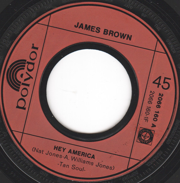James Brown - Hey America (7", Single)